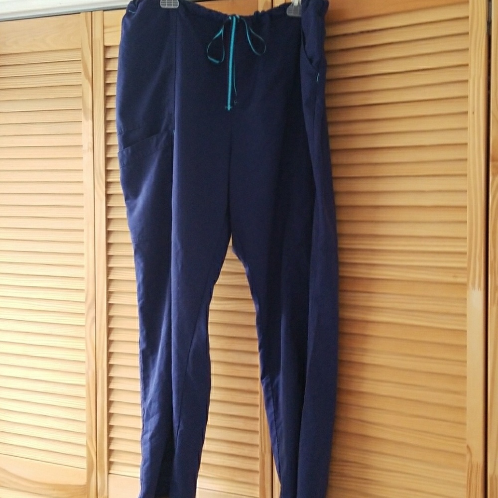 3X scrubs pants. Dark blue/navy